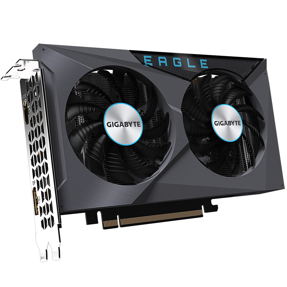 GIGABYTE Radeon RX 6500 XT EAGLE 4G (GV-R65XTEAGLE-4GD)