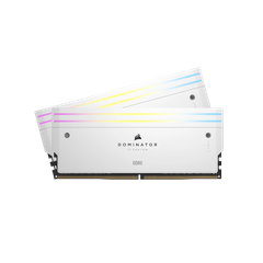 RAM Corsair Dominator Titanium White 96GB (2x48GB) RGB 6600 DDR5 (CMP96GX5M2B6600C32W)