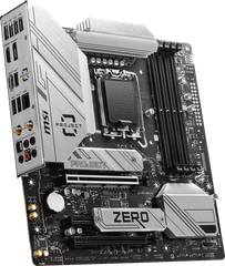 Bo mạch chủ MSI B760M PROJECT ZERO (Intel B760, LGA1700, 4 x DDR5 256GB, mATX)
