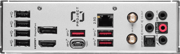 Bo mạch chủ MSI B760M PROJECT ZERO (Intel B760, LGA1700, 4 x DDR5 256GB, mATX)