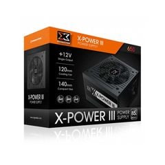 Nguồn XIGMATEK X-POWER III 650 – 600W EN45990 (Màu đen)