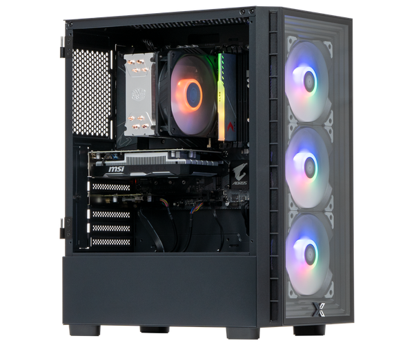 PC TGR Intel i3-12100F / VGA RX 6600
