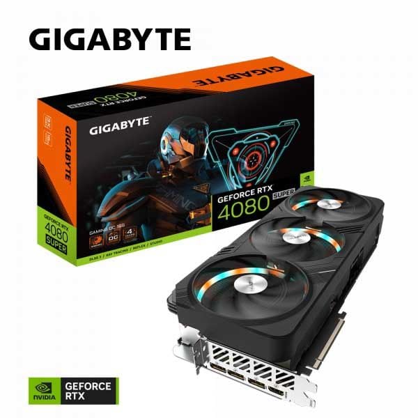 Card màn hình Gigabyte GeForce RTX 4080 SUPER GAMING OC 16G (GV-N408SGAMING OC-16GD)
