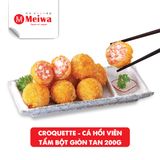  CROQUETTE - CÁ HỒI VIÊN TẨM BỘT GIÒN TAN 