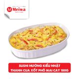  SUSHI NƯỚNG KIỂU NHẬT  THANH CUA XỐT PHÔ MAI CAY 