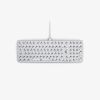 GLORIOUS GMMK2 96% BAREBONE ALUMINUM WHITE PLATE