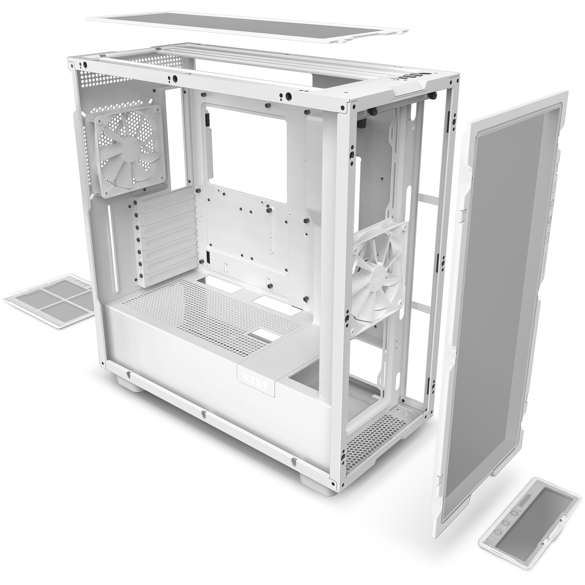  VỎ CASE NZXT H7 FLOW ALL WHITE 