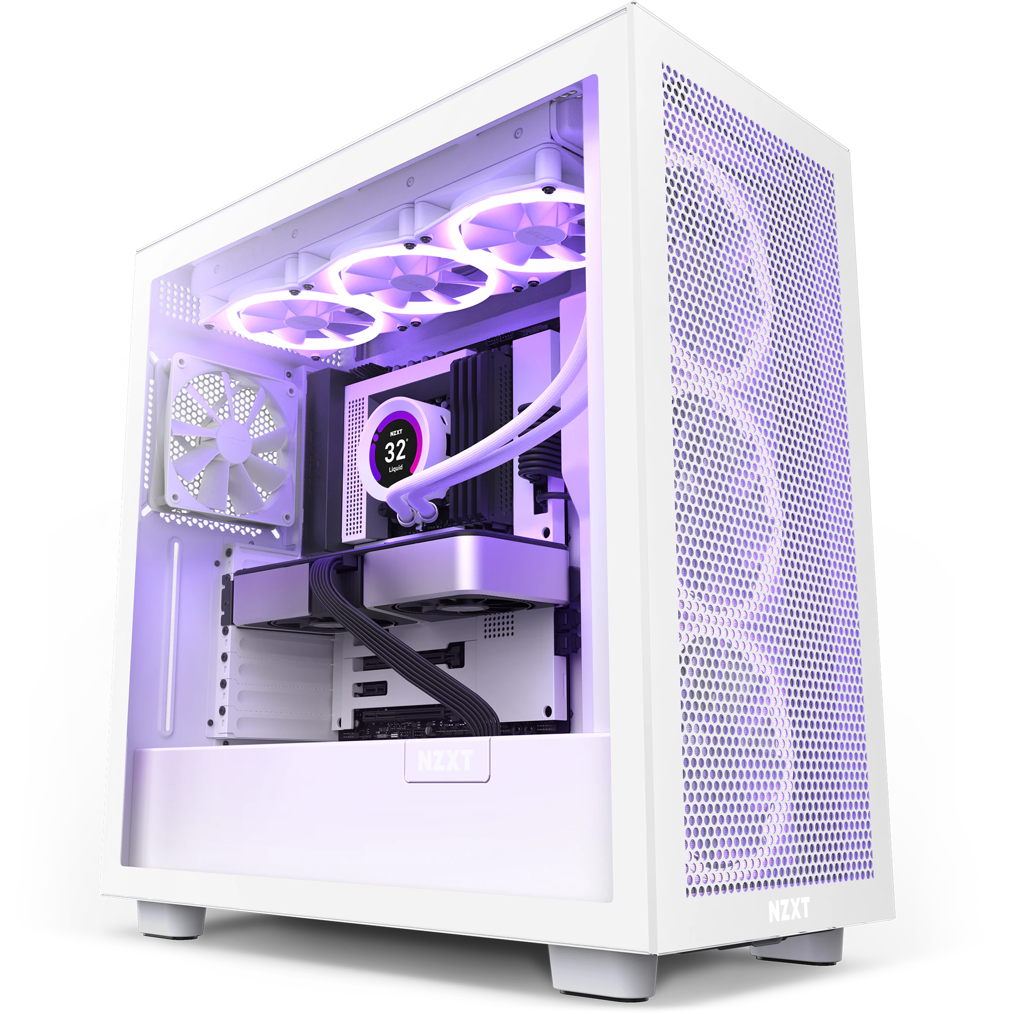  VỎ CASE NZXT H7 FLOW ALL WHITE 