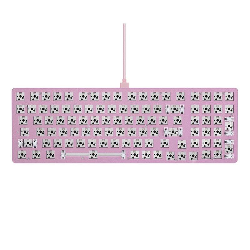  GLORIOUS GMMK2 96% BAREBONE ALUMINUM PINK PLATE 