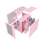  VỎ CASE MIK LV12 MINI ELITE- WHITE/PINK 