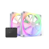  FAN  F140RGB WHITE - TWIN 