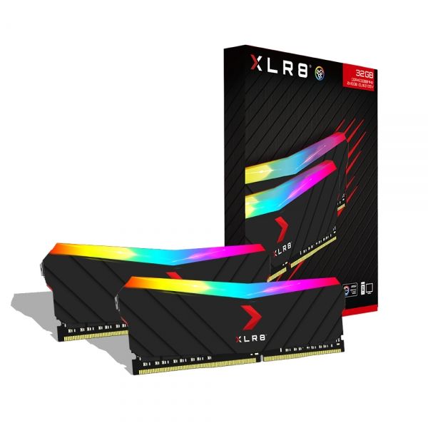 RAM PNY XLR8 DDR4 8GB BLACK LED 