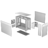 CASE ASUS PRIME AP201 – WHITE 