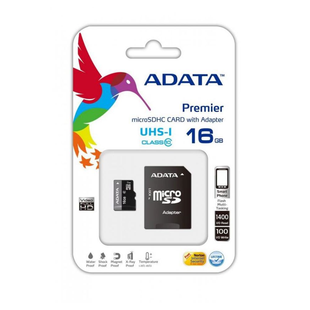  THẺ NHỚ MICRO ADATA 16GB UHS-I CLASS10 