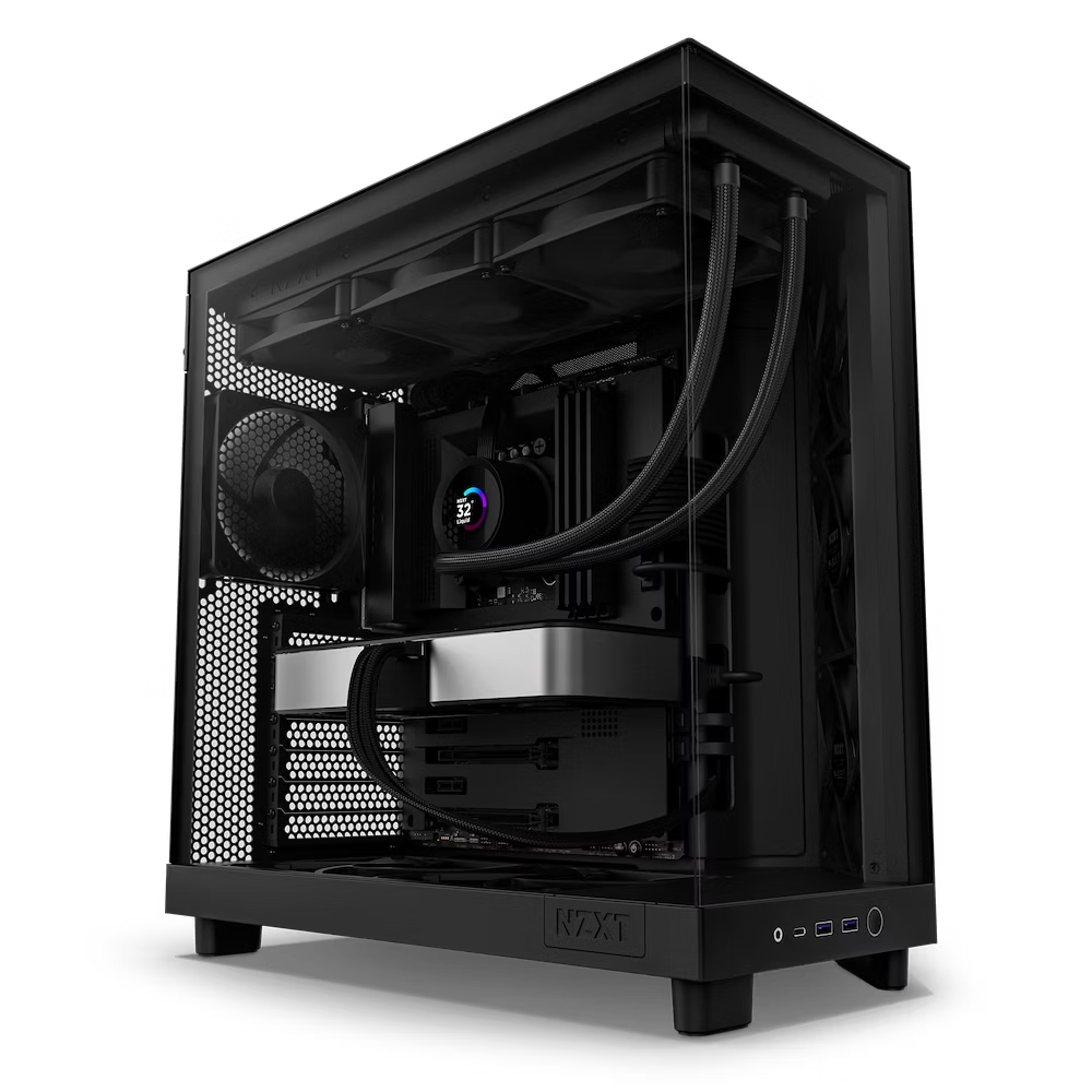  NZXT H6 FLOW ALL BLACK 