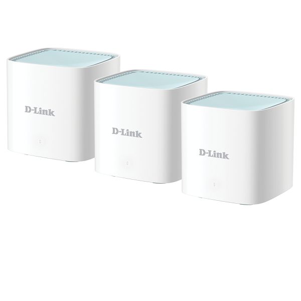  BỘ MESH WIFI D-LINK M15 (PACK 3PCS) - CHUẨN AX 1500MBPS - WIFI 6 (BH) 