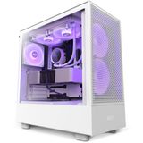  VỎ CASE NZXT H5 FLOW RGB ALL WHITE 