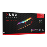  RAM PNY XLR8 DDR4 16GB BLACK LED 