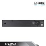  SWITCH D-LINK DES-1016D - TỐC ĐỘ 10/100MBPS - 16 PORT - VỎ KIM LOẠI (BH) 