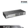 SWITCH D-LINK DES-1016D - TỐC ĐỘ 10/100MBPS - 16 PORT - VỎ KIM LOẠI (BH)