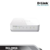  SWITCH GIGABIT D-LINK DGS-1005A - TỐC ĐỘ 10/100/1000MBPS - 5 PORT - VỎ NHỰA 