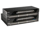  SWITCH GIGABIT D-LINK DGS-1520-28 - TỐC ĐỘ 10/100/1000MBPS - 24 PORT & 4 PORT SFP 10G 