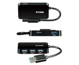  BỘ HUB USB GẮN NGOÀI D-LINK DUB-1341 - 4 PORT USB 3.0 