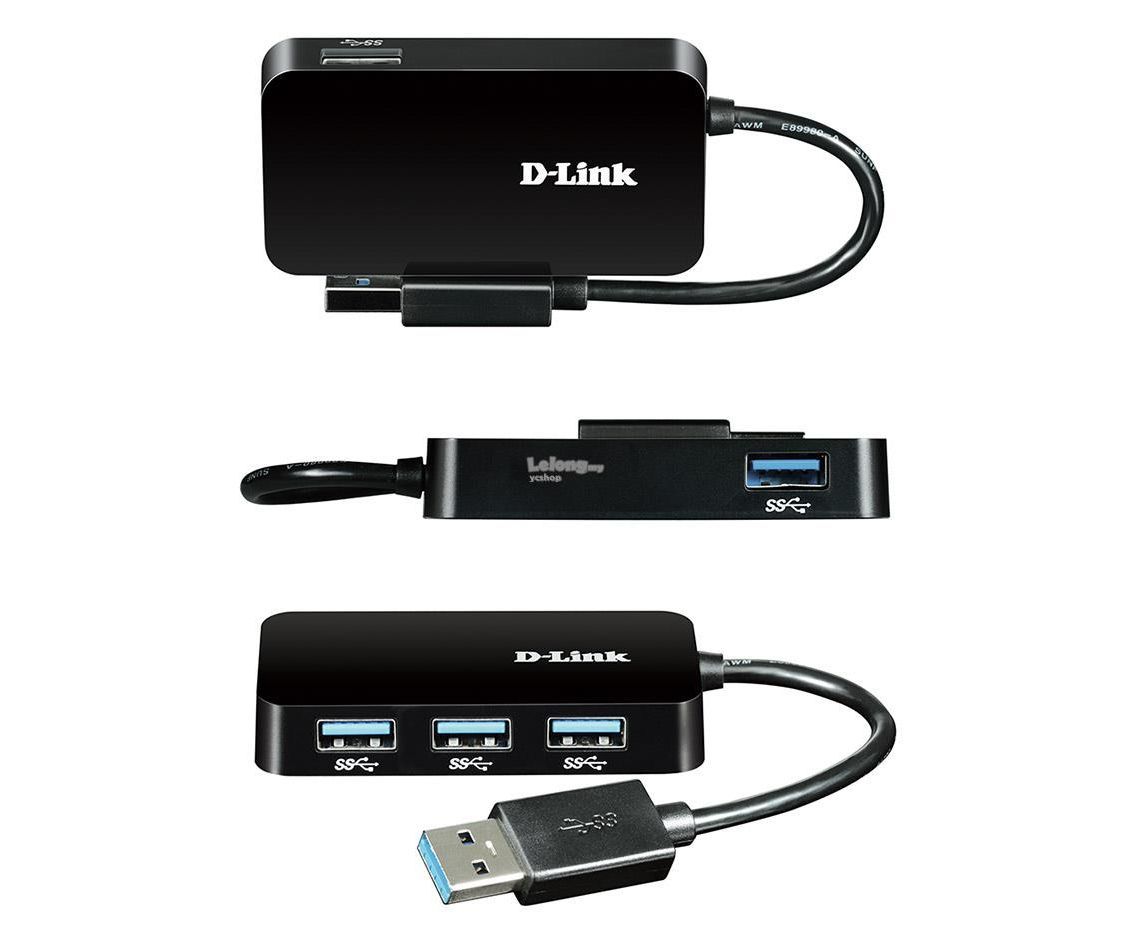 BỘ HUB USB GẮN NGOÀI D-LINK DUB-1341 - 4 PORT USB 3.0 – thuyminhvn