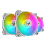  FAN TẢN NHIỆT ASUS TUF Gaming TF120 WHITE ARGB (3 in 1) 