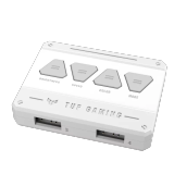  FAN TẢN NHIỆT ASUS TUF Gaming TF120 WHITE ARGB (3 in 1) 