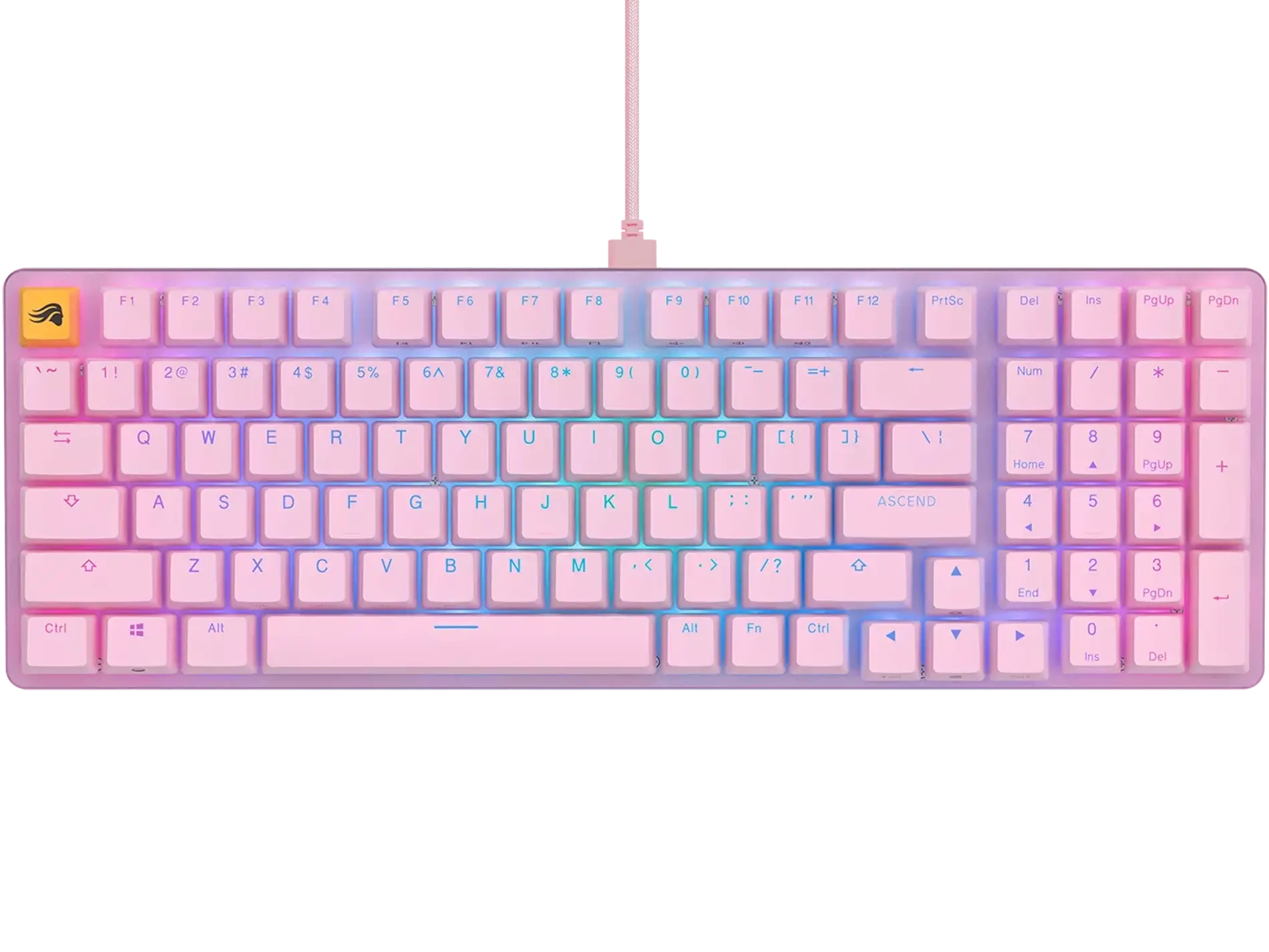  GLORIOUS GMMK 2 Full Size Prebuilt USA - PINK 