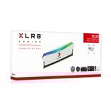  RAM PNY XLR8 DDR4 16GB WHITE LED 