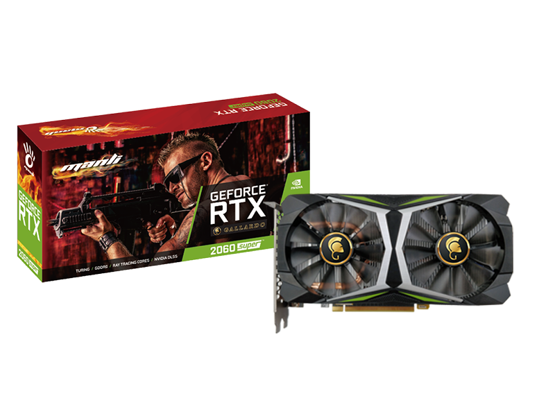(動作品)MANLI GeForce RTX 2060 Gallardo 6GB MANLI GeForce RTX 2060 Gallardo (M2435+N537)