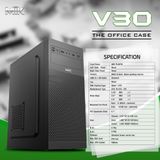  CASE MIK V30 ATX  BLACK 