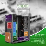  CASE MIK V30 ATX  BLACK 