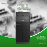  CASE MIK V30 ATX  BLACK 