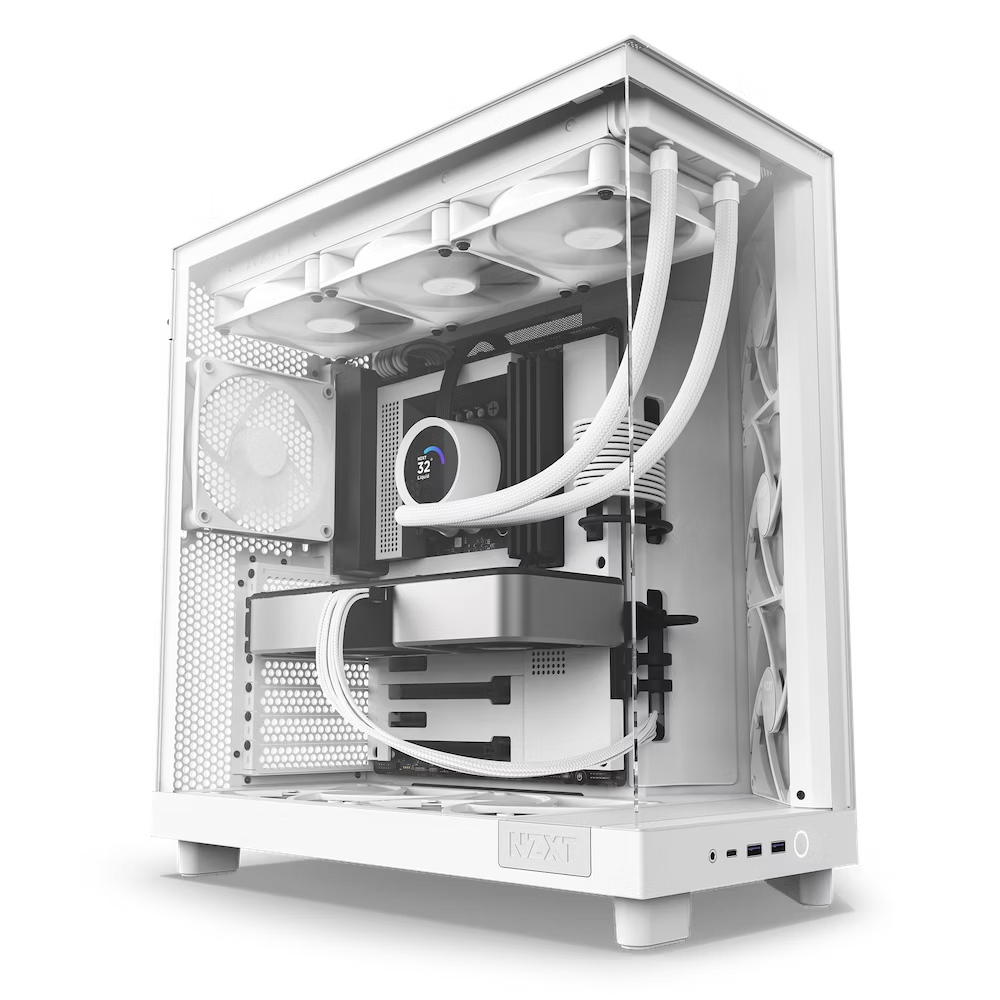  NZXT H6 FLOW ALL WHITE 