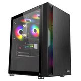  VỎ CASE MIK TM06 – Black (led strip ARGB sync main) 
