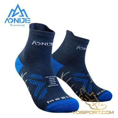 Tất vớ cổ ngắn chạy bộ Aonijie E4828