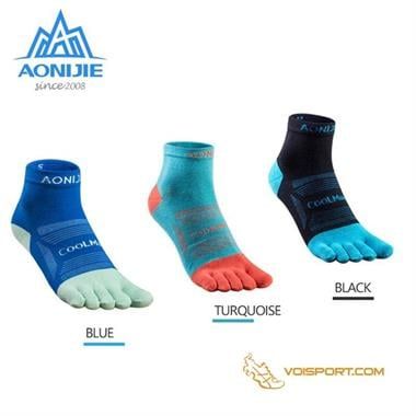 Tất 5 ngón chạy bộ cao cổ Aonijie E4802