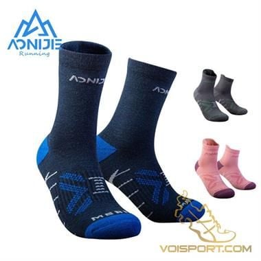 Tất vớ cổ cao chạy bộ Aonijie E4829