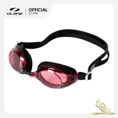  Kính bơi Olane Aquafit 505 khung nhìn rộng, chống UV400, chống sương mù, form tròn 