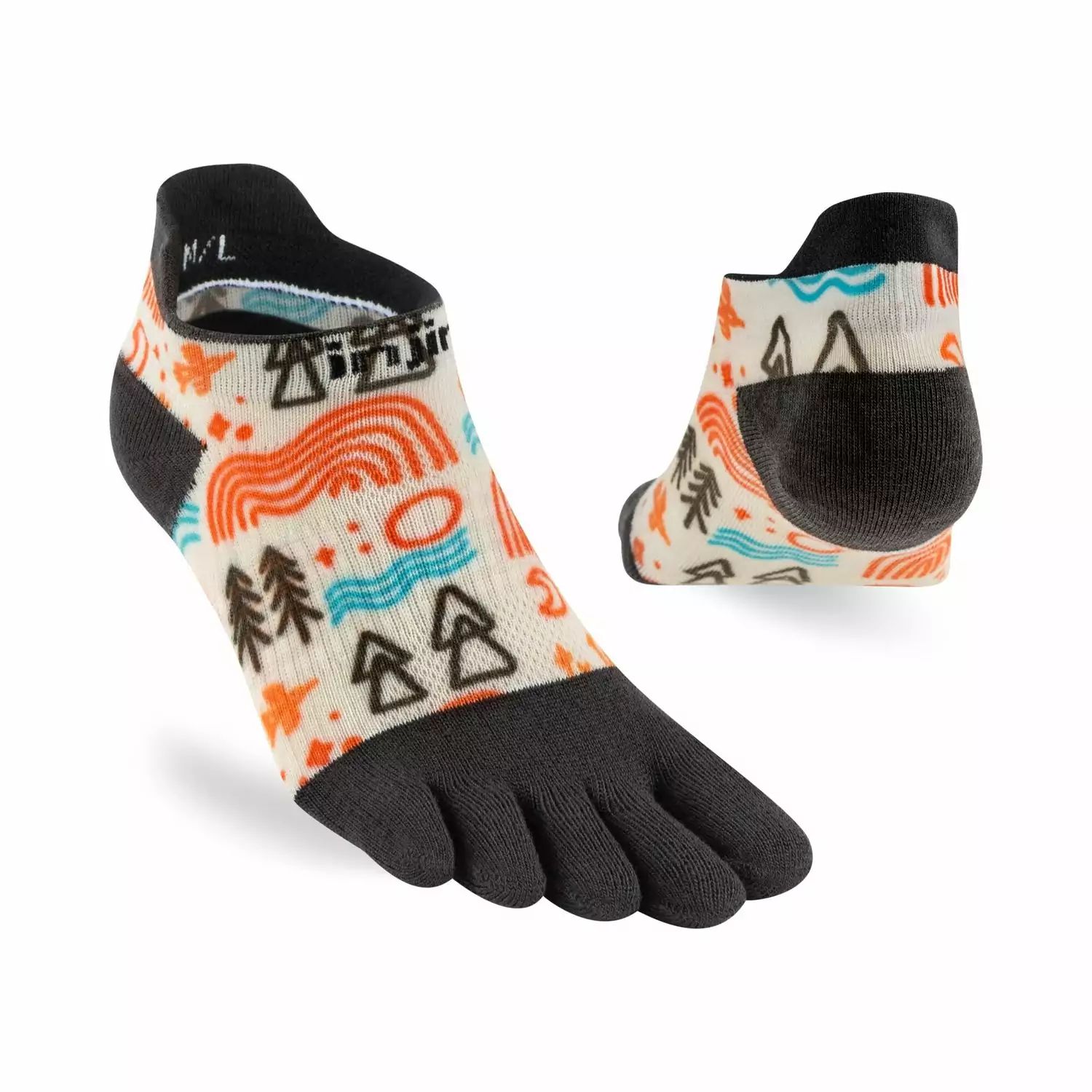 Injinji Spectrum WOMEN RUN Lightweight No Show
