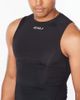 Áo Bó Ba Lỗ Chạy Bộ Nam 2XU MA6400a - CORE COMPRESSION SLEEVELESS