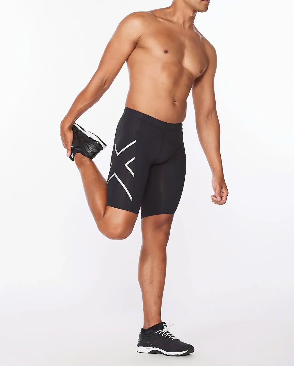 Quần Ngắn Bó Cơ Nam 2XU MA3851b - COMPRESSION SHORTS