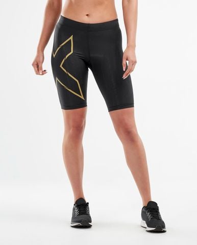  Quần bó cơ nữ 2XU WA5334b - ANATOMICAL MUSCLE MAPPING COMPRESSION SHORTS 