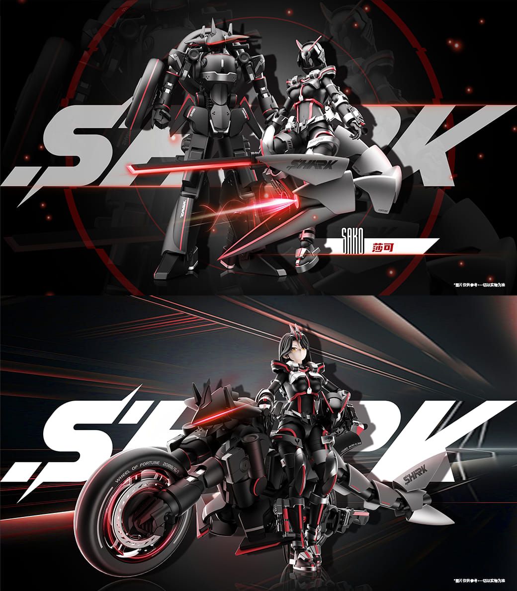 Battle Rider Goddess Sako Assembly Model Kit – Naisu Toys