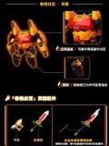  Robo Trái Cây Quýt Kiếm Sĩ & Quýt Ú Model Kit 