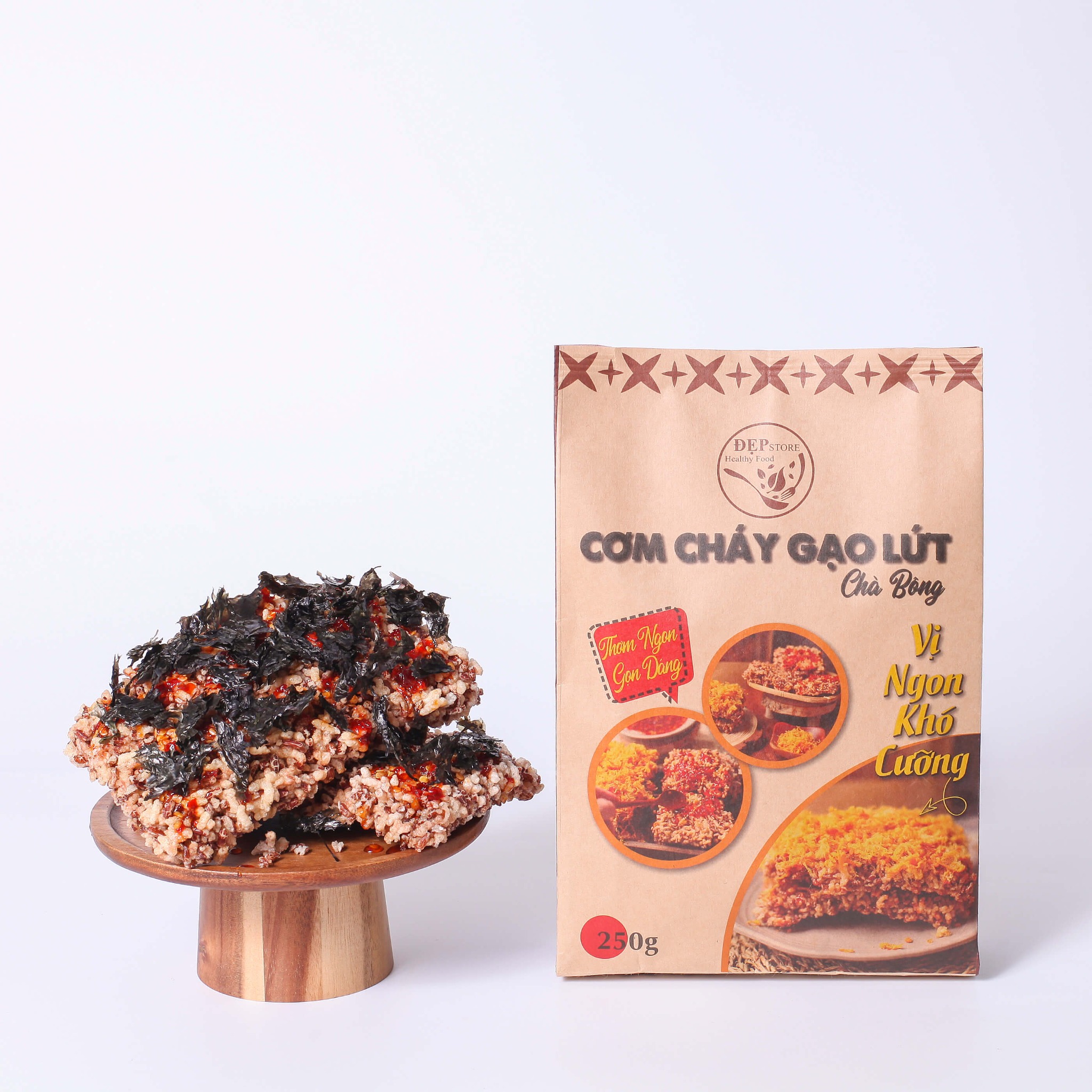 Gạo Lứt Sấy Rong Biển Hoa Nghiêm - Hương Vị Nguyên Bản Và Dinh Dưỡng Tối Đa