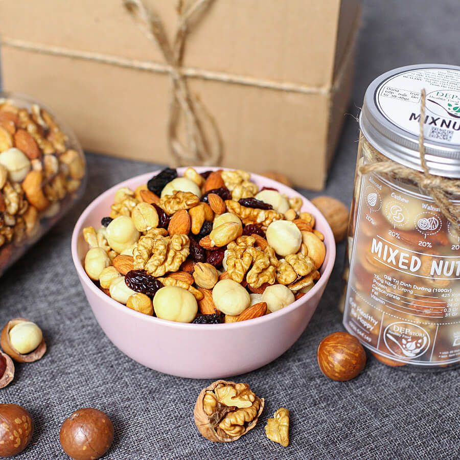 Mix Nuts 5 Loại Hạt